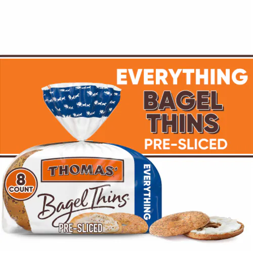 Thomas bagel thins everything item# br013