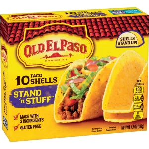 Old el paso hard taco shells  item# broo7