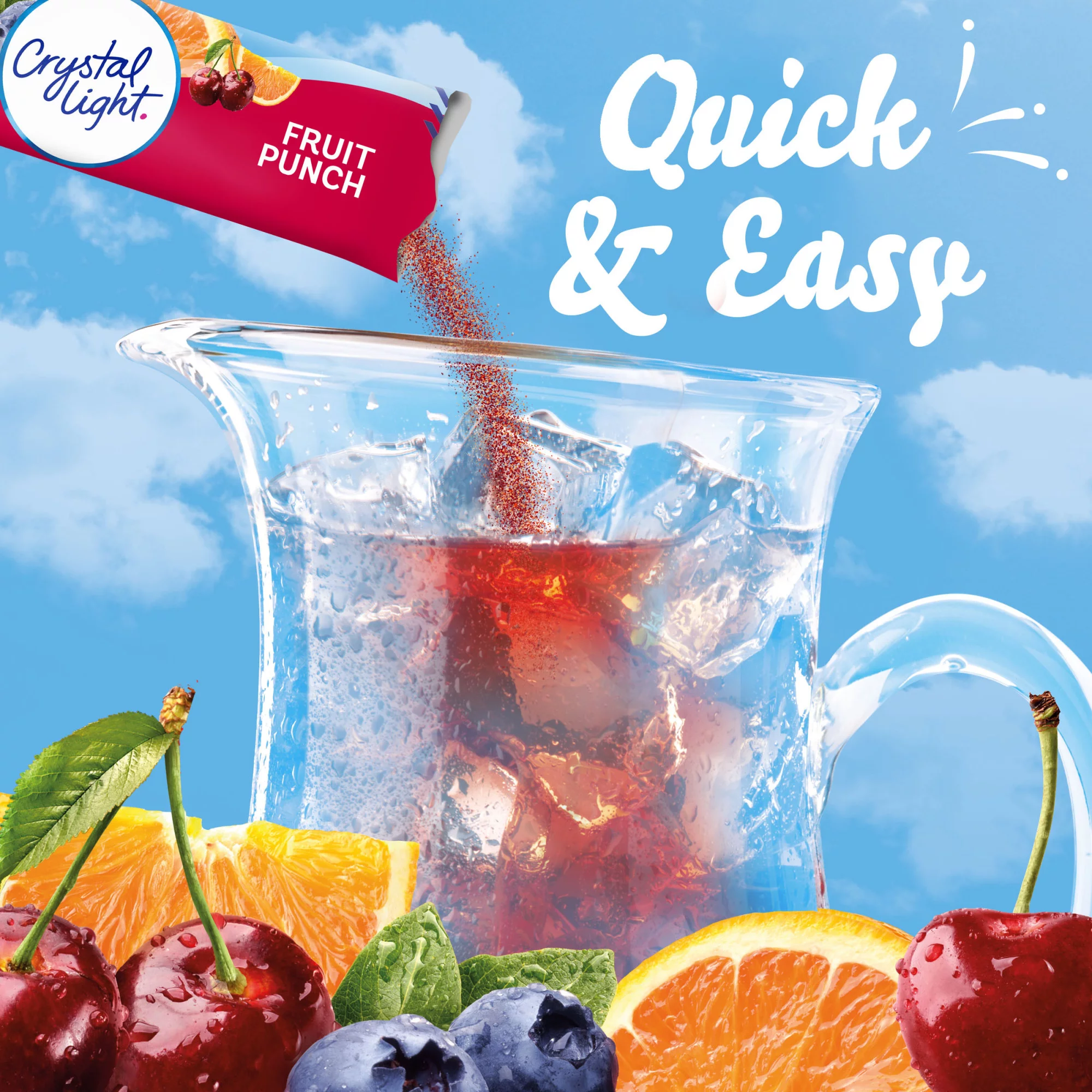 Crystal light fruit punch pd009