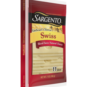 Sargento sliced swiss item# ch025