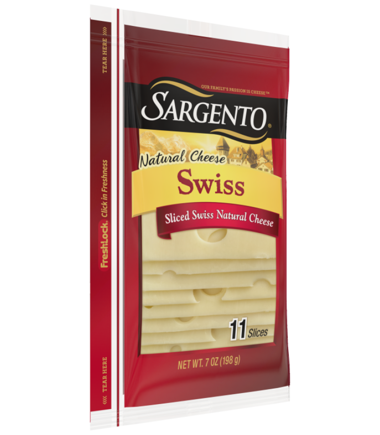 Sargento sliced swiss item# ch025