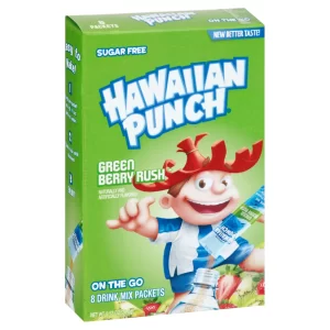 Hawaiian punch packets green berry pd027