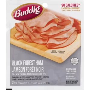 Buddig sliced black forest Ham item# P020