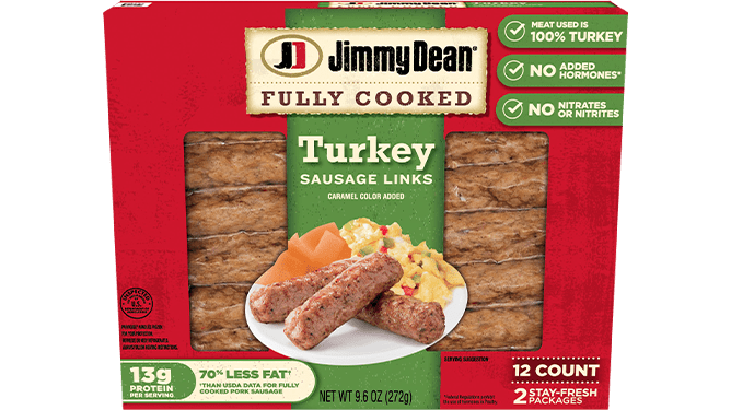 Jimmy Dean turkey breakfast links item# T004