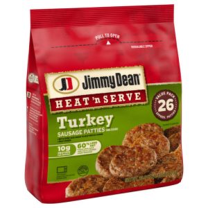 Jimmy Dean turkey breakfast patties item# T005