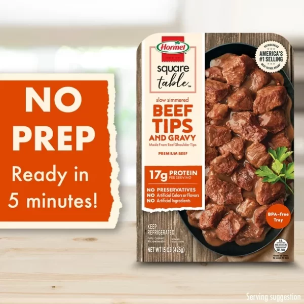 Hormel slow simmer beef tips item B002 - Image 2