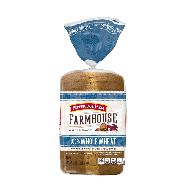 Pepperidge farm whole wheat bread item# br015