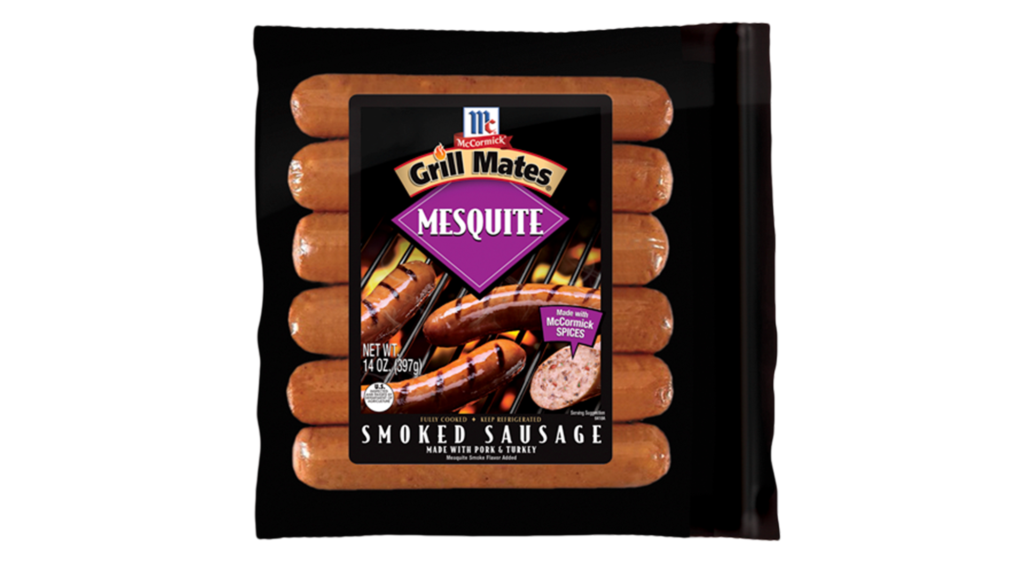 mCCormiCk grill mates pork sausage item# P023