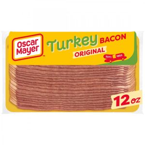 Oscar mayer turkey bacon item# T006 3LBS