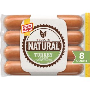Oscar mayer turkey franks item# T008 3LBS
