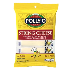 Polly o string cheese  item# ch017 30 Count