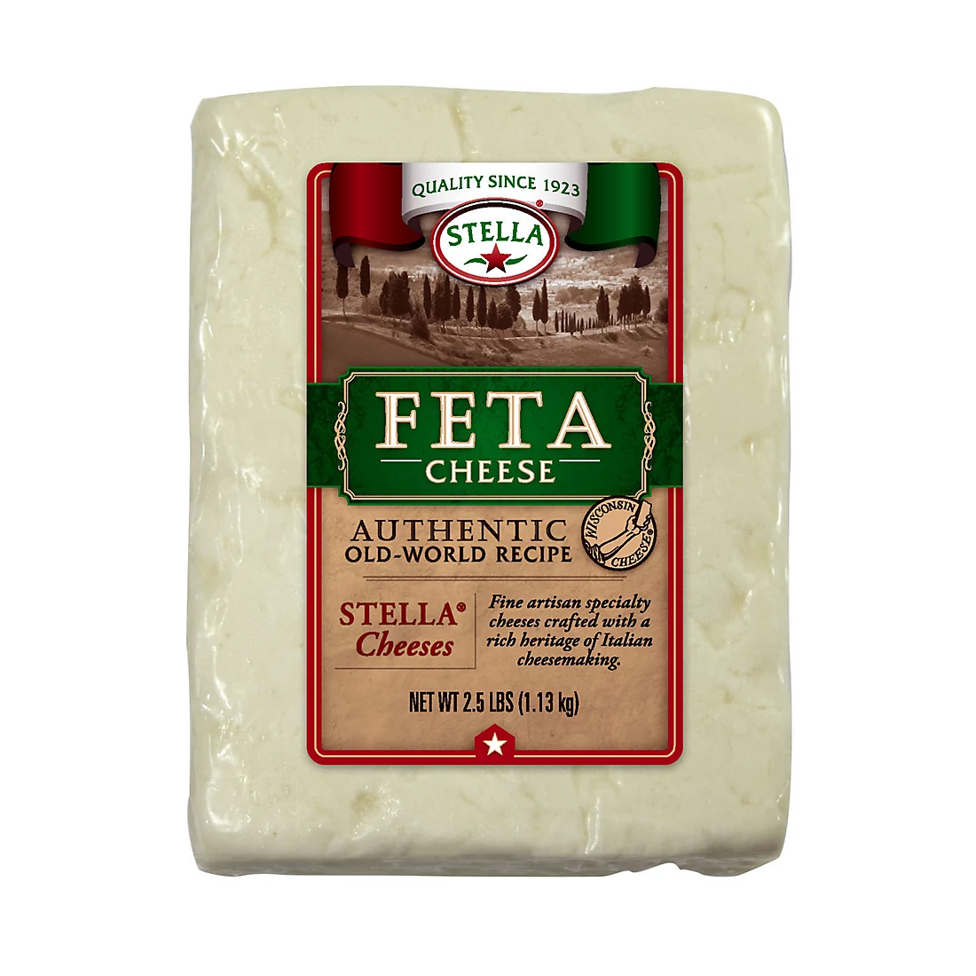 Stella feta cheese block item# ch018