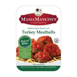 Mama mancinis turkey meatballs item # T001
