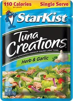 Starkist tuna Creations herb & garlic item# Sf10