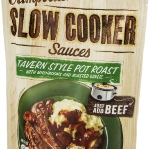 Campbell’s sauces slow cooker pot roast item# su002