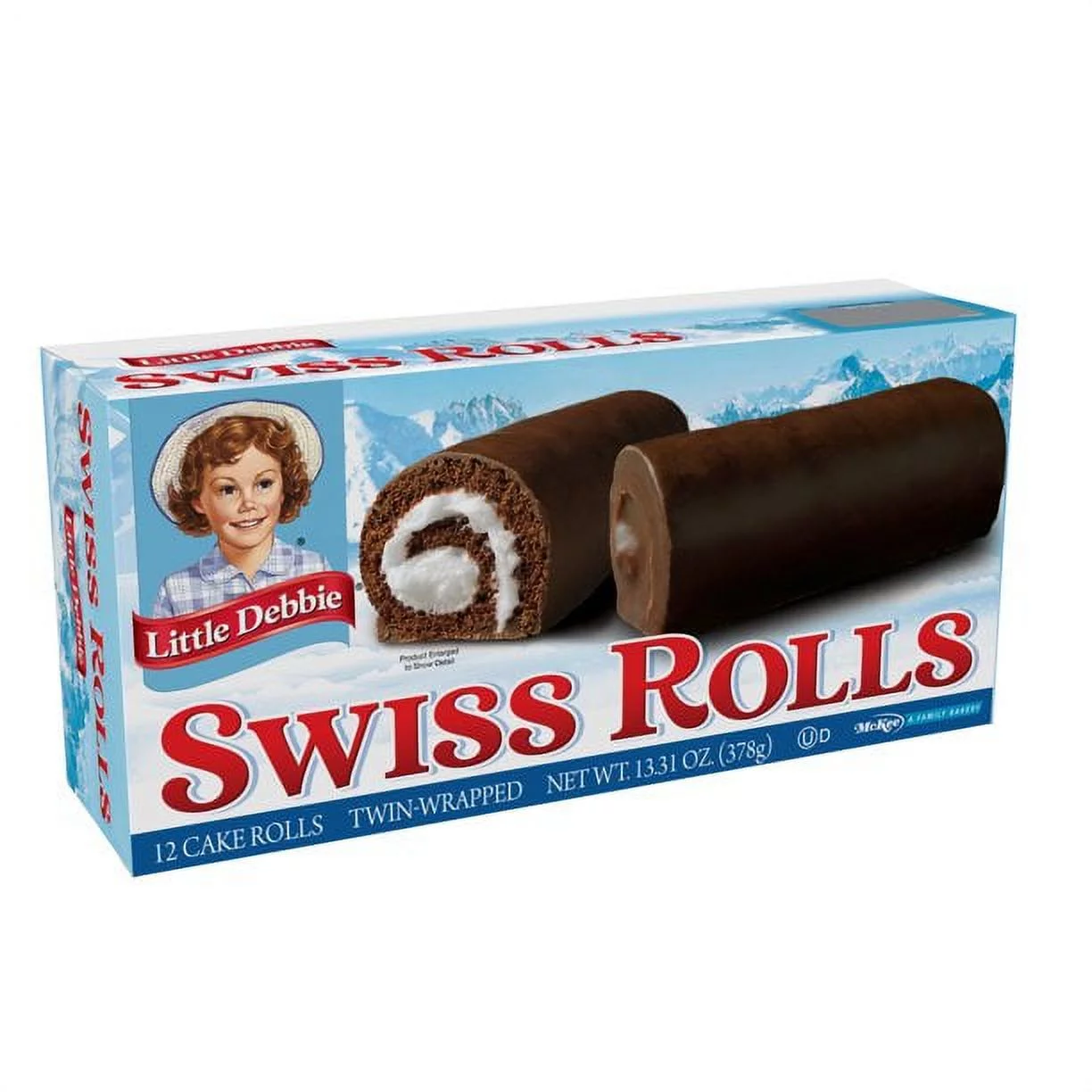 Little Debbie swiss rolls item# sn032