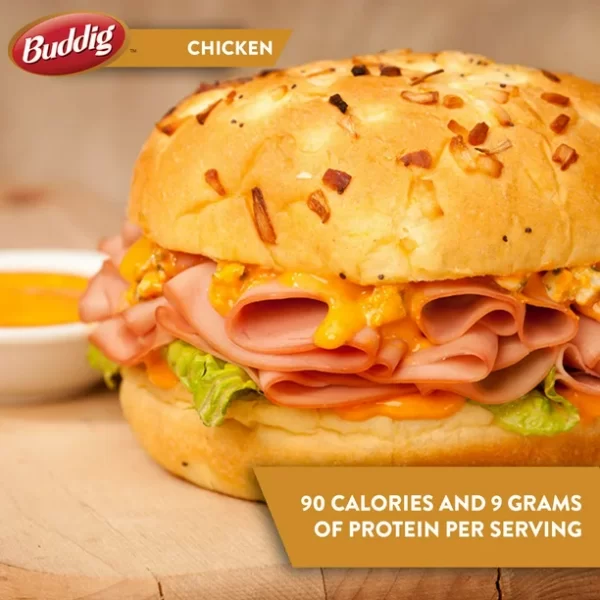 Buddig Smoked Chopped Cold Cut Chicken  item # C006 - Image 2
