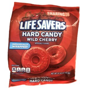 Lifesavers hard candy wild cherry  sn070