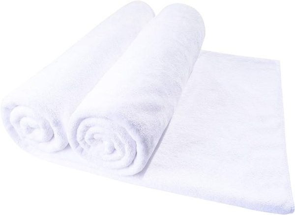 Luxurious extra-large microfiber bath towel 2lbs #hg017
