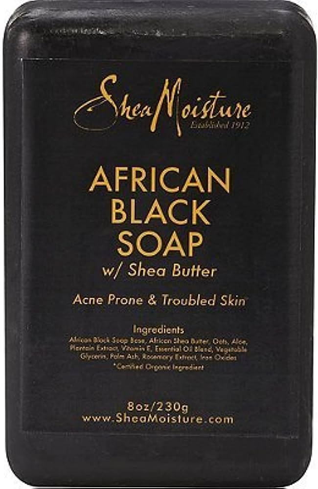 Shea African black soap 6oz #hg011