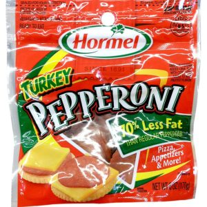 Hormel sliced turkey pepperoni item# T013