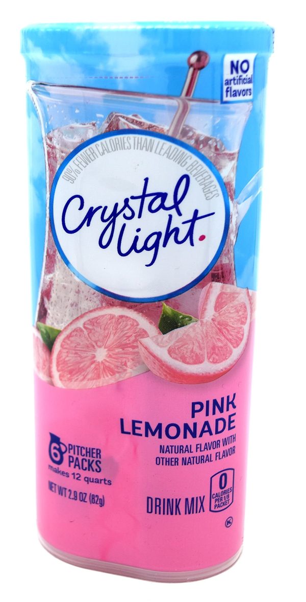 Crystal light pink lemonade pd014 Pitcher Pack
