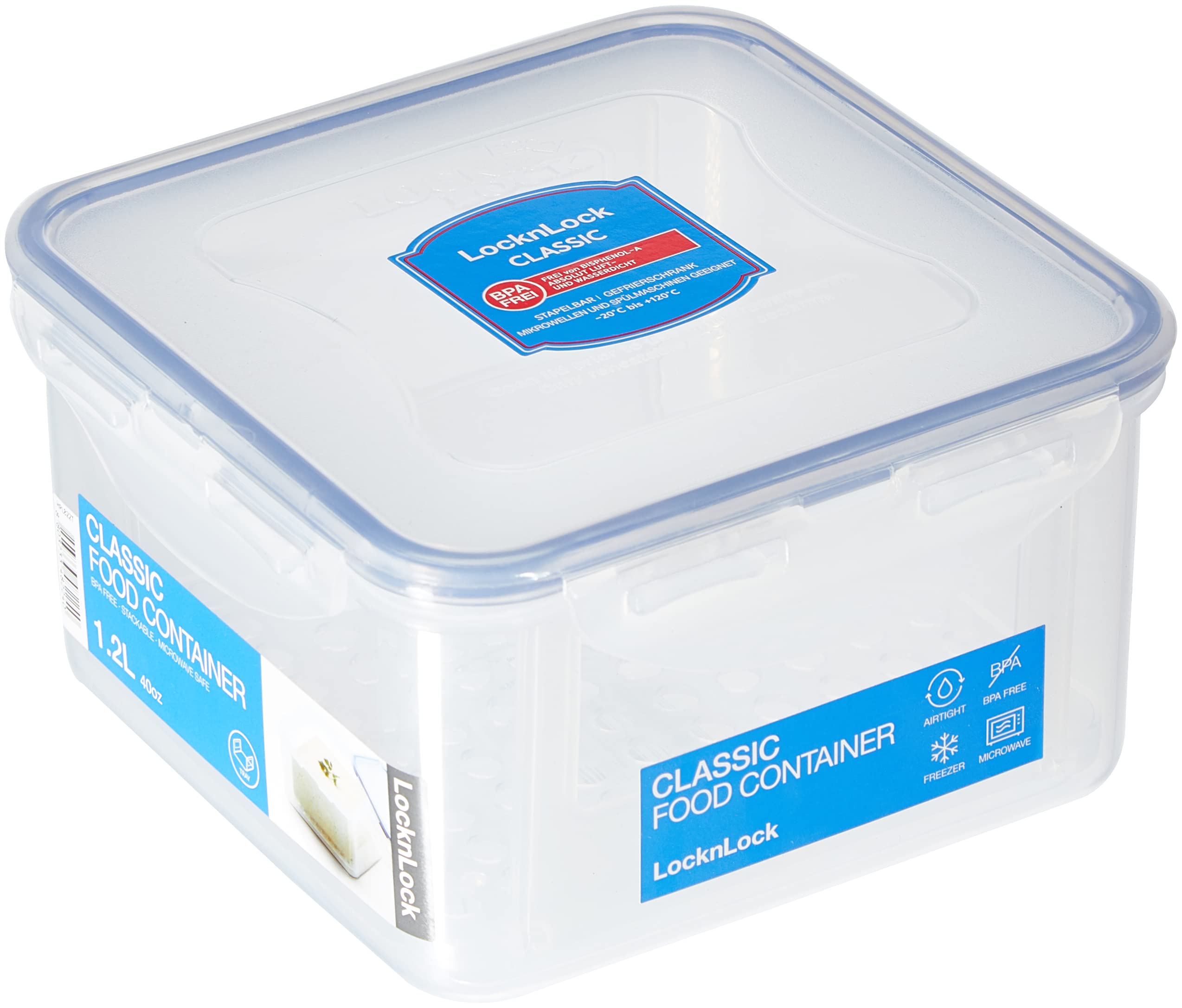 Locking food container 2piece weight 4oz #pl010