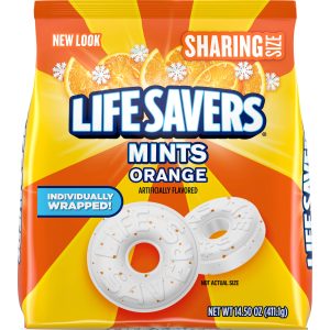 Lifesavers hard candy orange mints sn071