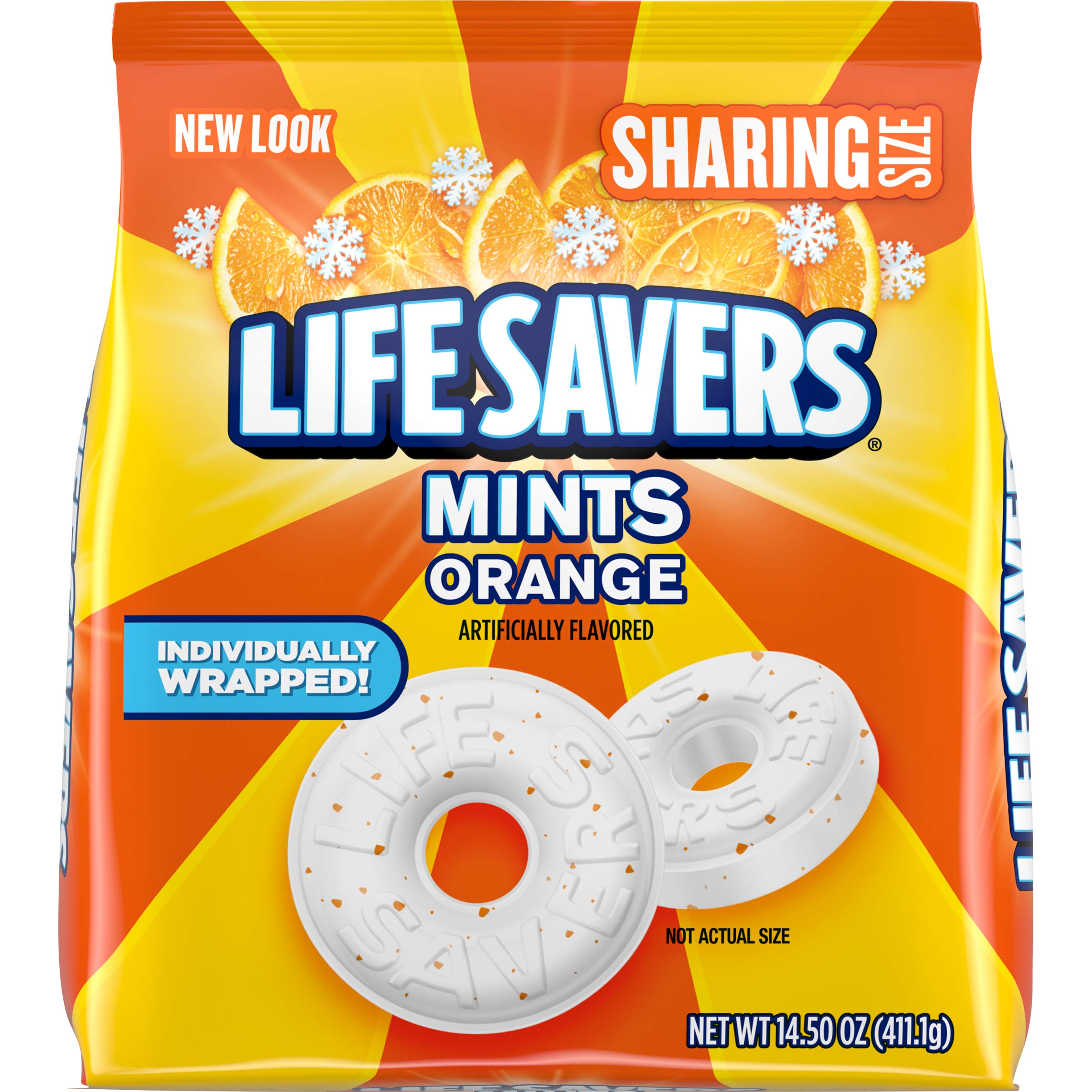 Lifesavers hard candy orange mints sn071