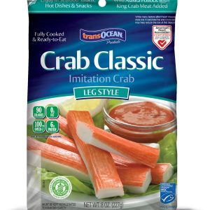 Crab classic imitation crab leg item# Sf17