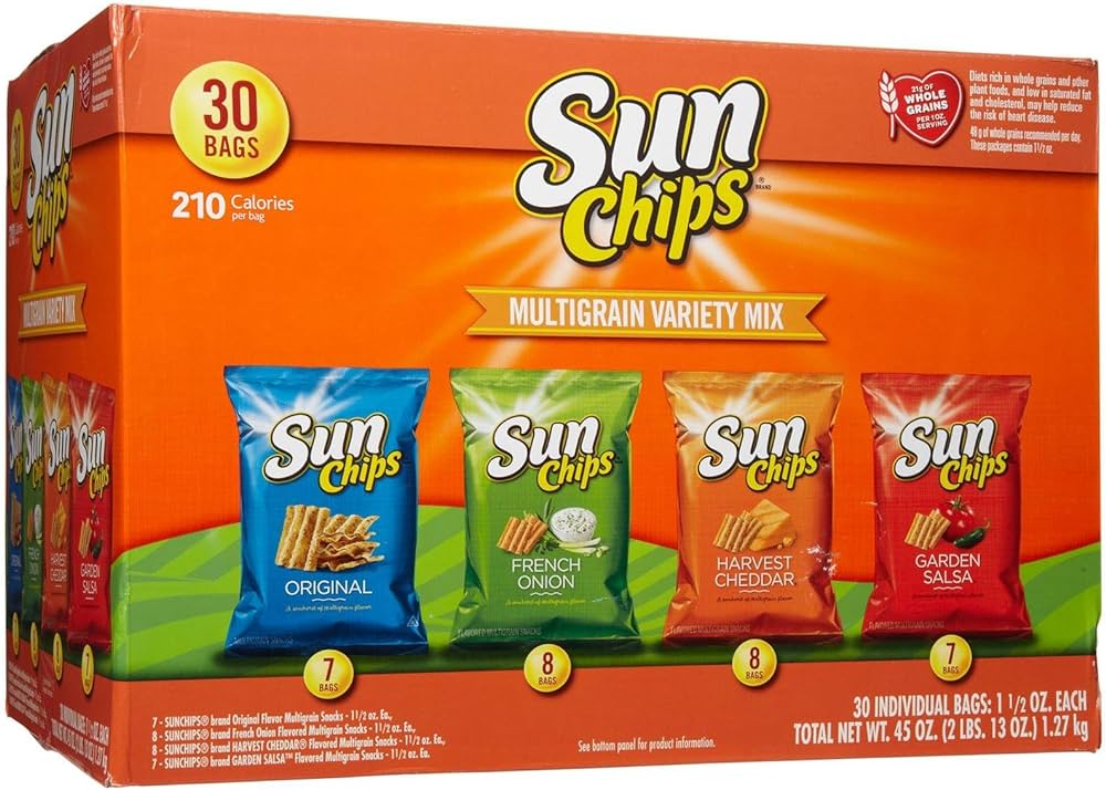 Sun chips variety item# sn028