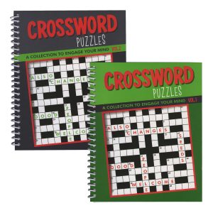 Pack Of Two Crossword Puzzle Books #gs001