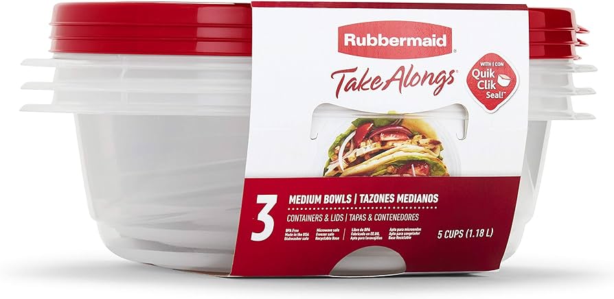 Rubbermaid 3 pack 3.2 cups weight 4oz  #pl002