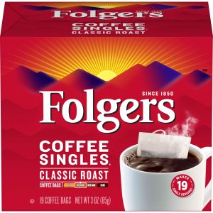 Folgers coffee singles pd020