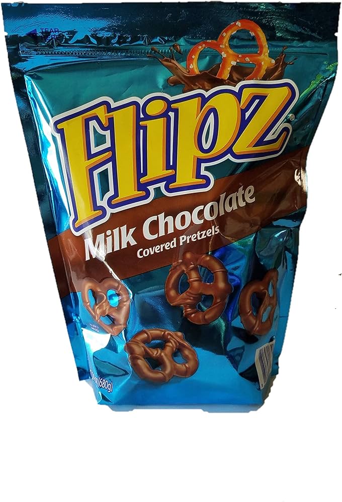 Flips milk chocolate pretzels  sn061