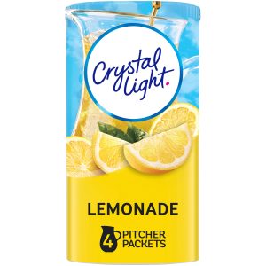 Crystal light pitcher packs lemonade pd005