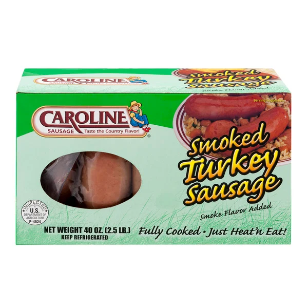 Caroline smoked turkey sausage item# T010