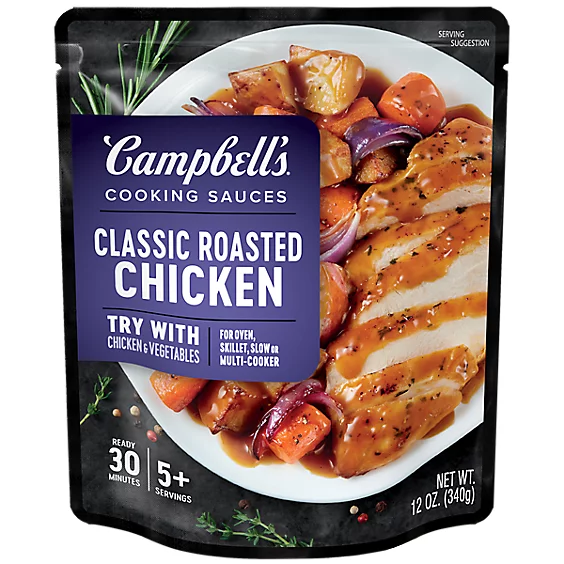 Campbell’s sauces oven roasted chicken item# su003
