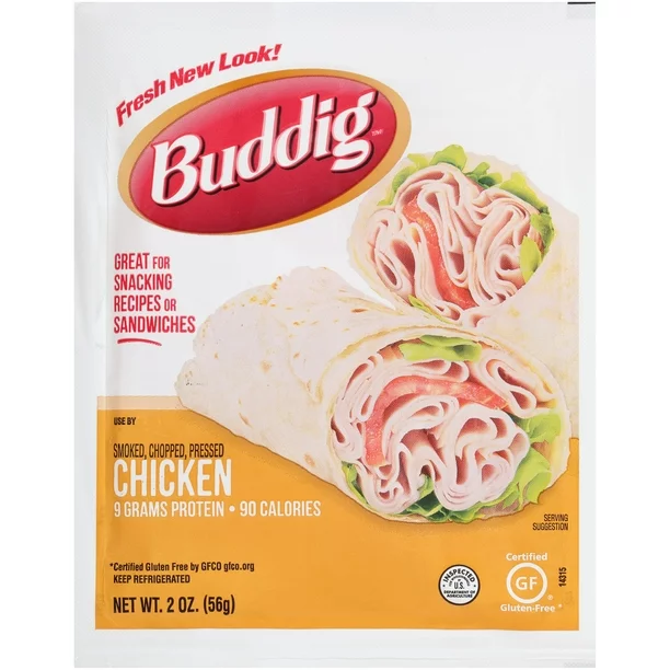 Buddig Smoked Chopped Cold Cut Chicken  item # C006