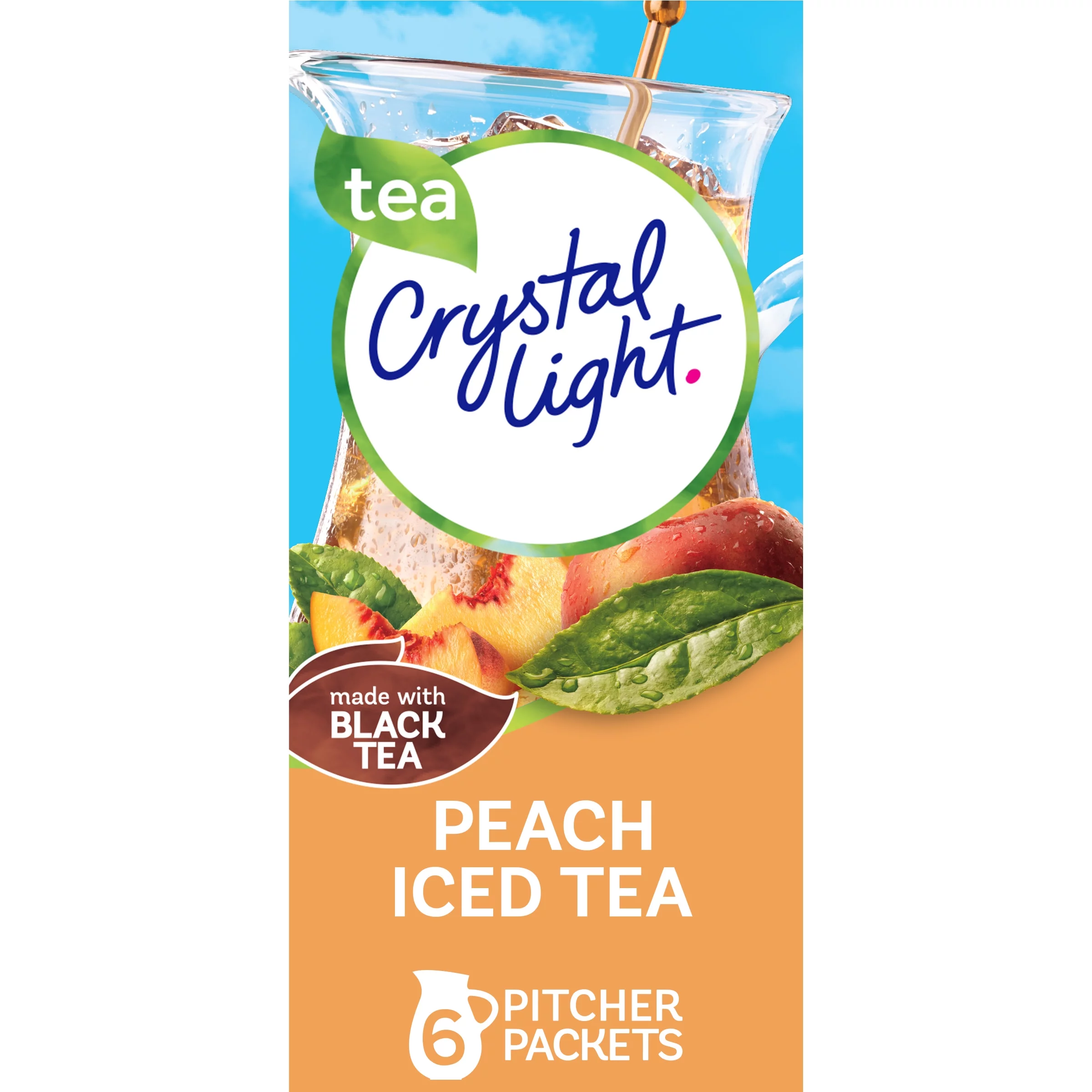 Crystal light peach pd016 Pitcher Packs