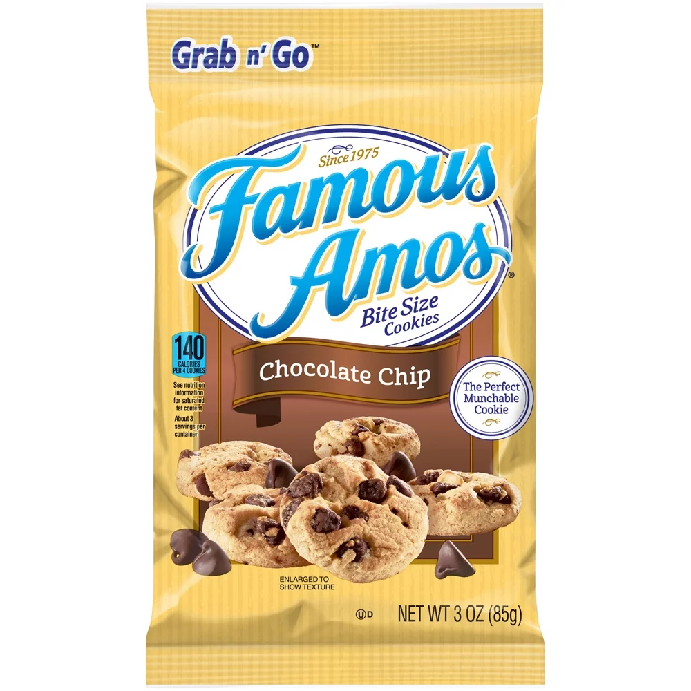Famous amos chocolate chip cookies item# sn039 Case
