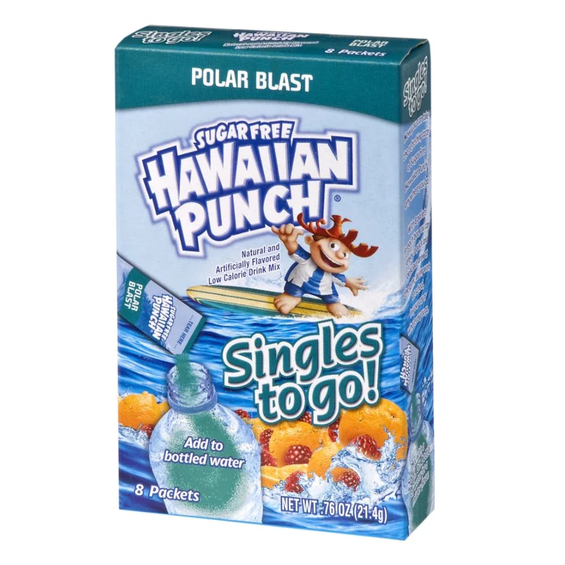 Hawaiian punch packets polar blast pd028