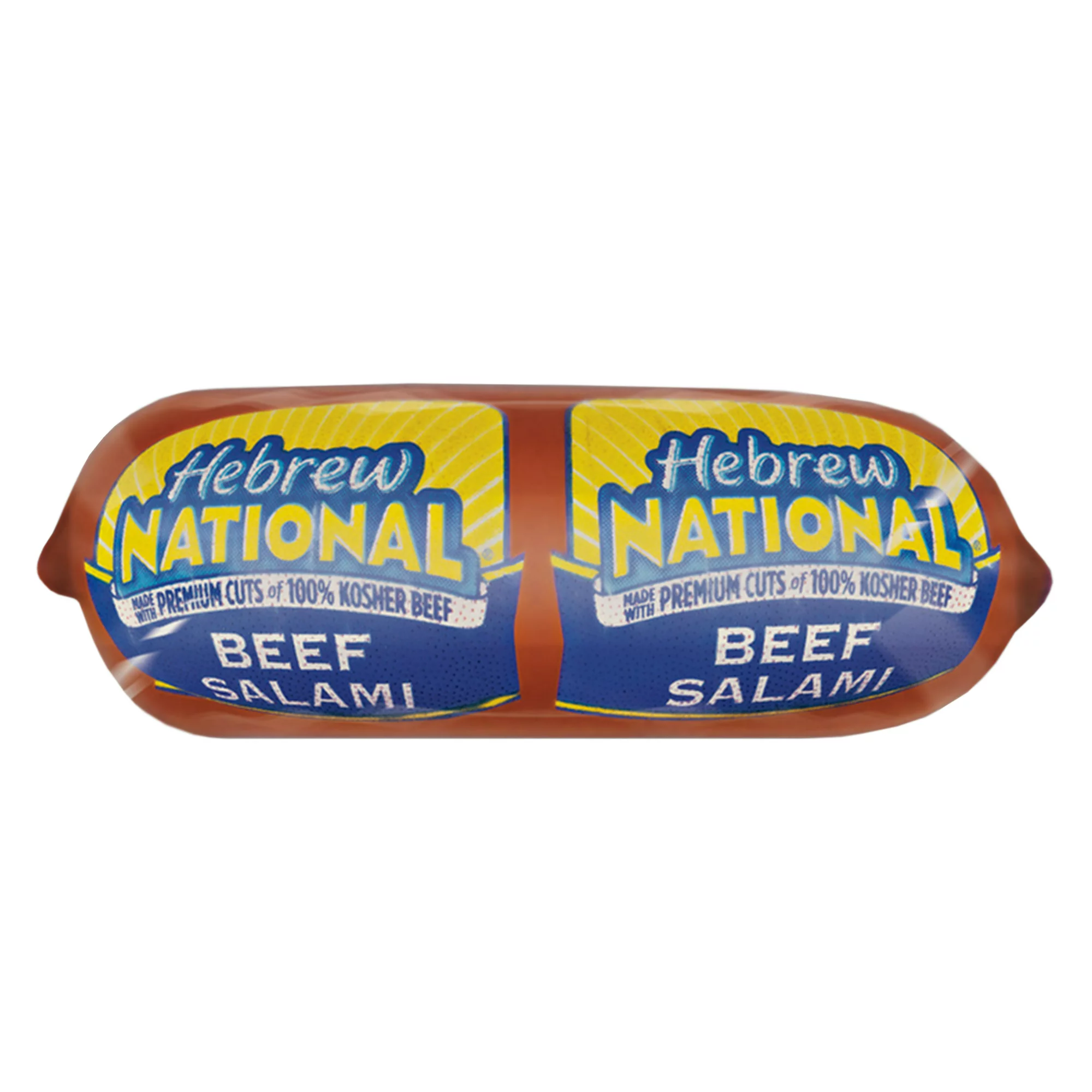 Hebrew national beef salami item # B014