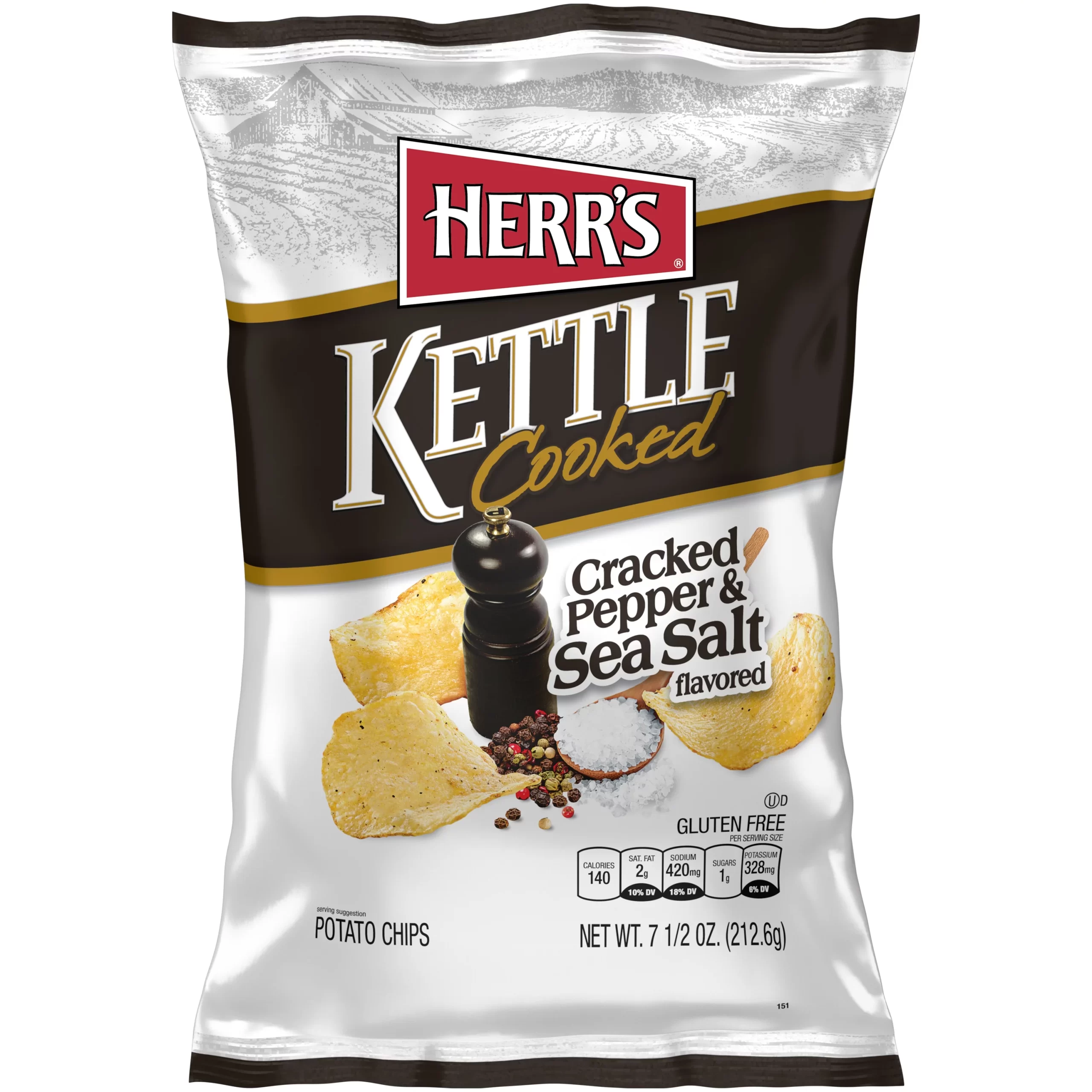Herr’s kettle cooked variety 28 count (single pack) item# sn038