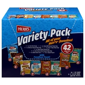 Herrs variety pack item# sn020