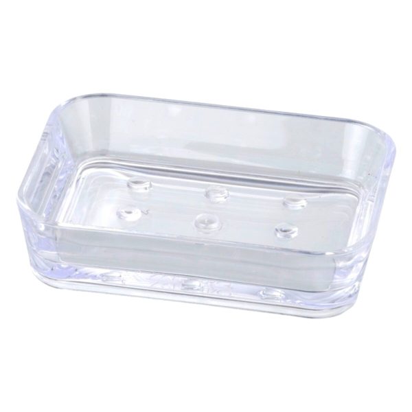 Clear soap dish 3oz #hg014