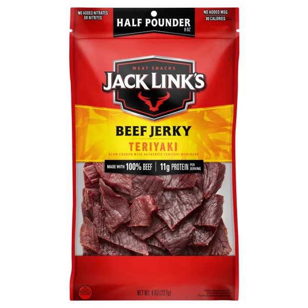 Jack links jerky teriyaki  (single pack) sn55