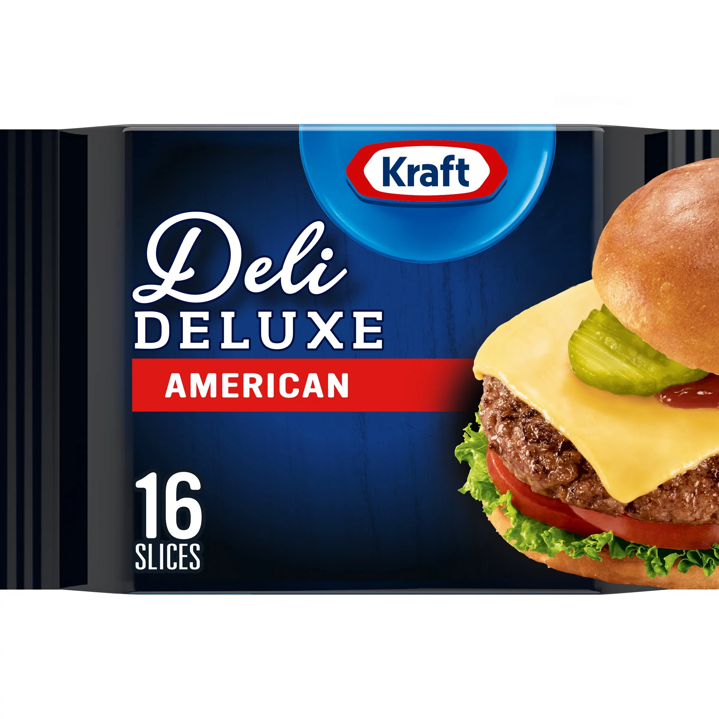 Kraft deli deluxe American cheese slice item# ch006