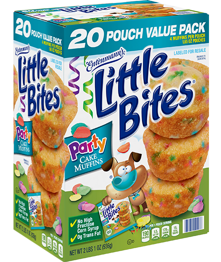 Entenmann’s little bites party cake item# sn007