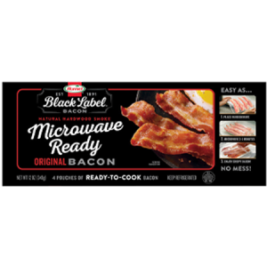 Hormell microwave ready bacon item# P011
